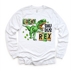 2T Kids / White Long Sleeve Tee
