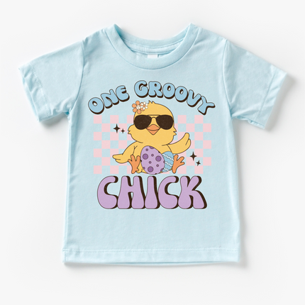 One Groovy Chick Easter Shirt - Easter Chicken Kids & Adult Tee