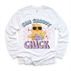 2T Kids / White Long Sleeve Tee