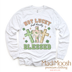 2T Kids / White Long Sleeve Tee
