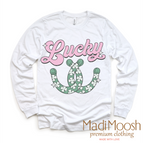 2T Kids / White Long Sleeve Tee