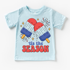 2T Kids / Ice Blue Short Sleeve Tee