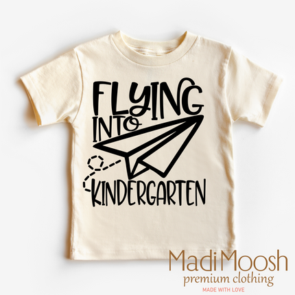 Flying Into Kindergarten Back To School Shirt - School Shirt