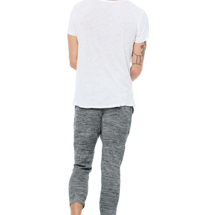 Men's Soft Knit Melange Jogger Pant