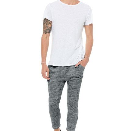 Men's Soft Knit Melange Jogger Pant