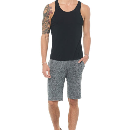 Men's Soft Knit Melange Shorts
