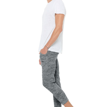 Men's Soft Knit Melange Jogger Pant