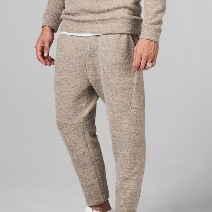 Men's Soft Knit Melange Jogger Pant