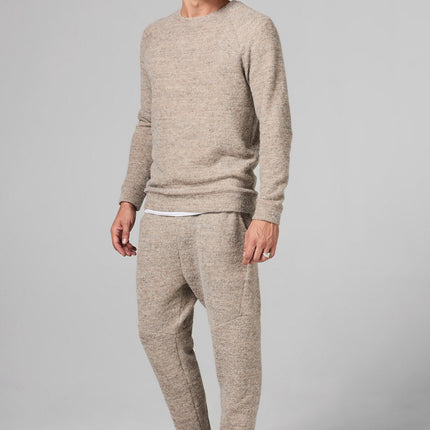 Men's Soft Knit Melange Jogger Pant