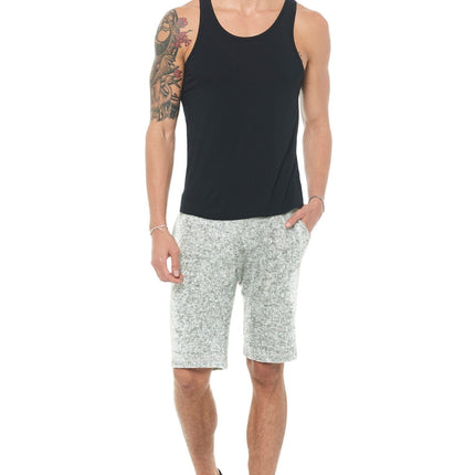 Men's Soft Knit Melange Shorts