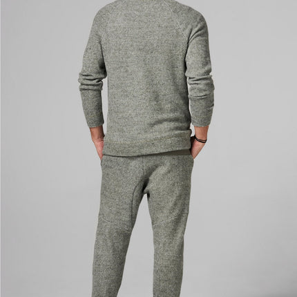 Men's Soft Knit Melange Pullover Sweater