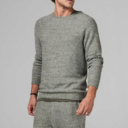 Men's Soft Knit Melange Pullover Sweater