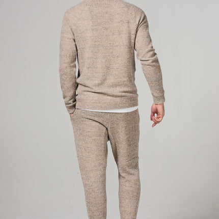 Men's Soft Knit Melange Pullover Sweater