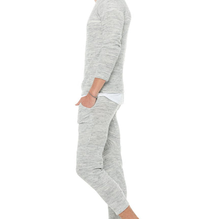 Men's Soft Knit Melange Pullover Sweater