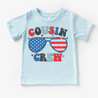 2T Kids / Ice Blue Short Sleeve Tee