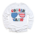 2T Kids / White Long Sleeve Tee