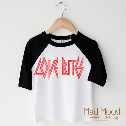 Love Bites Retro Valentine's Shirt - Rocker Valentine Tee