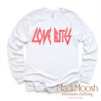 2T Kids / White Long Sleeve Tee