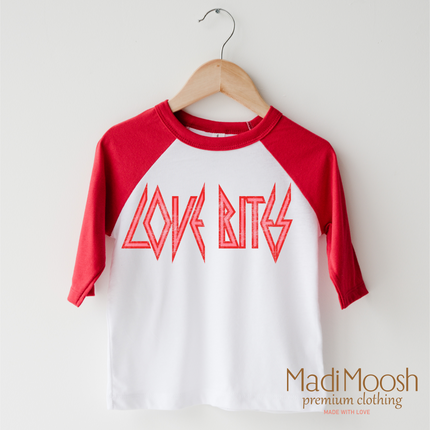 Love Bites Retro Valentine's Shirt - Rocker Valentine Tee
