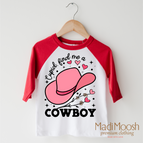 2T Kids / Red/White 3/4 Sleeve Tee