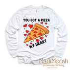 2T Kids / White Long Sleeve Tee