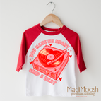 2T Kids / Red/White 3/4 Sleeve Tee
