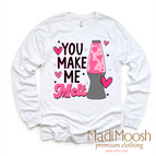2T Kids / White Long Sleeve Tee