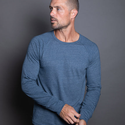 Men's Cameron Tri-Blend Long Sleeve Tee
