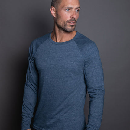 Men's Cameron Tri-Blend Long Sleeve Tee