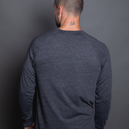 Men's Cameron Tri-Blend Long Sleeve Tee