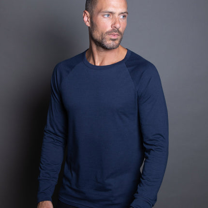 Men's Cameron Tri-Blend Long Sleeve Tee