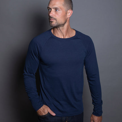 Men's Cameron Tri-Blend Long Sleeve Tee