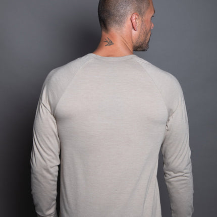 Men's Cameron Tri-Blend Long Sleeve Tee