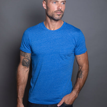 Men's Tri-Blend V-Pocket Tee