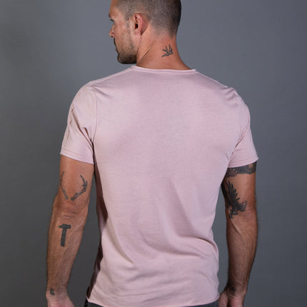 Men's Tri-Blend Patch Sleeve Tee