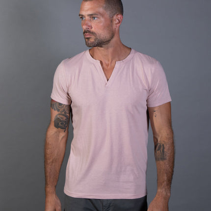 Men's Tri-Blend Cross V-Neck Tee