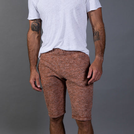 Men's Soft Knit Melange Shorts