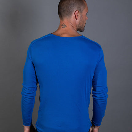 Men's Long Sleeve Henley