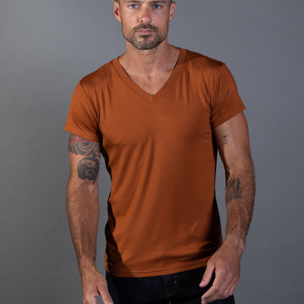 Men's Modal Classic V-Neck Tee