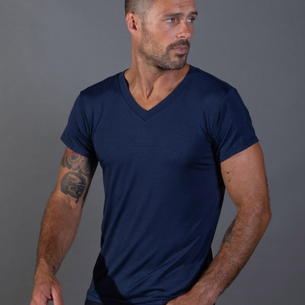 Men's Modal Classic V-Neck Tee