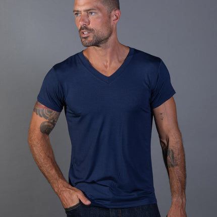 Men's Modal Classic V-Neck Tee
