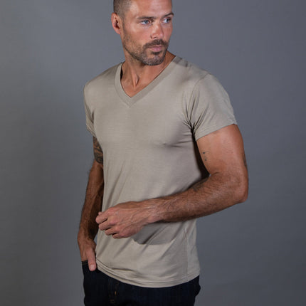 Men's Modal Classic V-Neck Tee