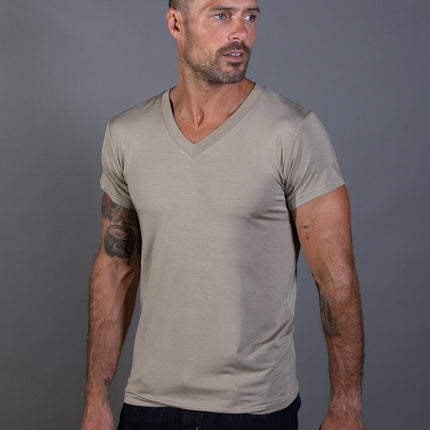 Men's Modal Classic V-Neck Tee