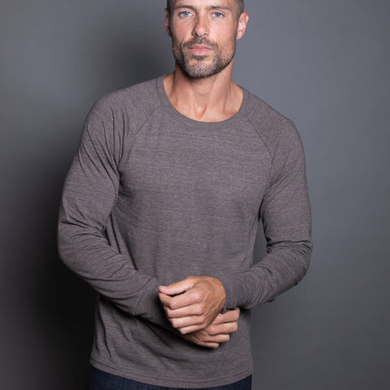 Men's Cameron Tri-Blend Long Sleeve Tee