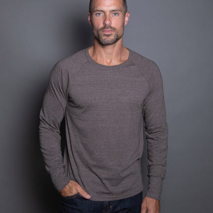 Men's Cameron Tri-Blend Long Sleeve Tee