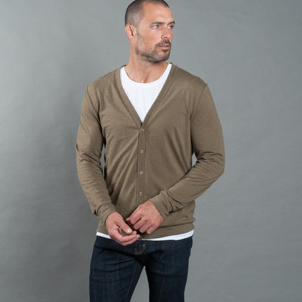 Men's Tri-Blend Cardigan Sweater