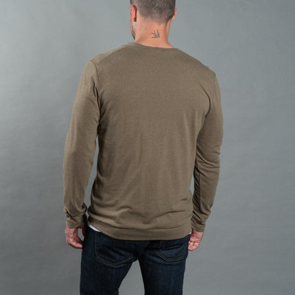 Men's Tri-Blend Cardigan Sweater