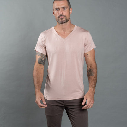 Men's Modal Classic V-Neck Tee