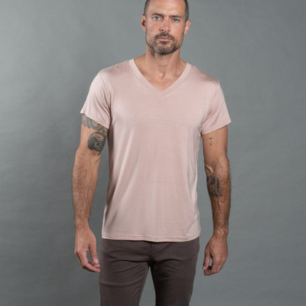 Men's Modal Classic V-Neck Tee
