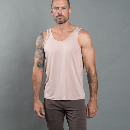 Men's Modal Scoop Neck Tank Top